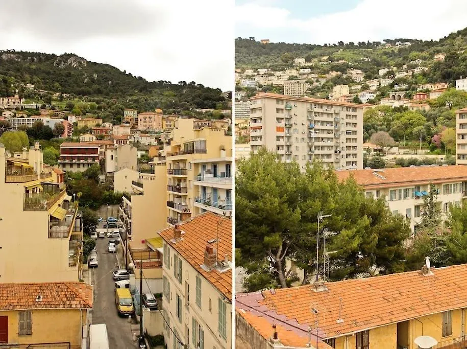 Studio Climatise Au Calme, Terrasse Vue Colline 니스 0*,  프랑스