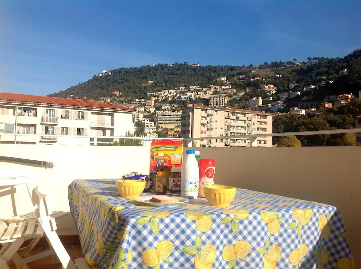 Studio Climatise Au Calme, Terrasse Vue Colline 니스